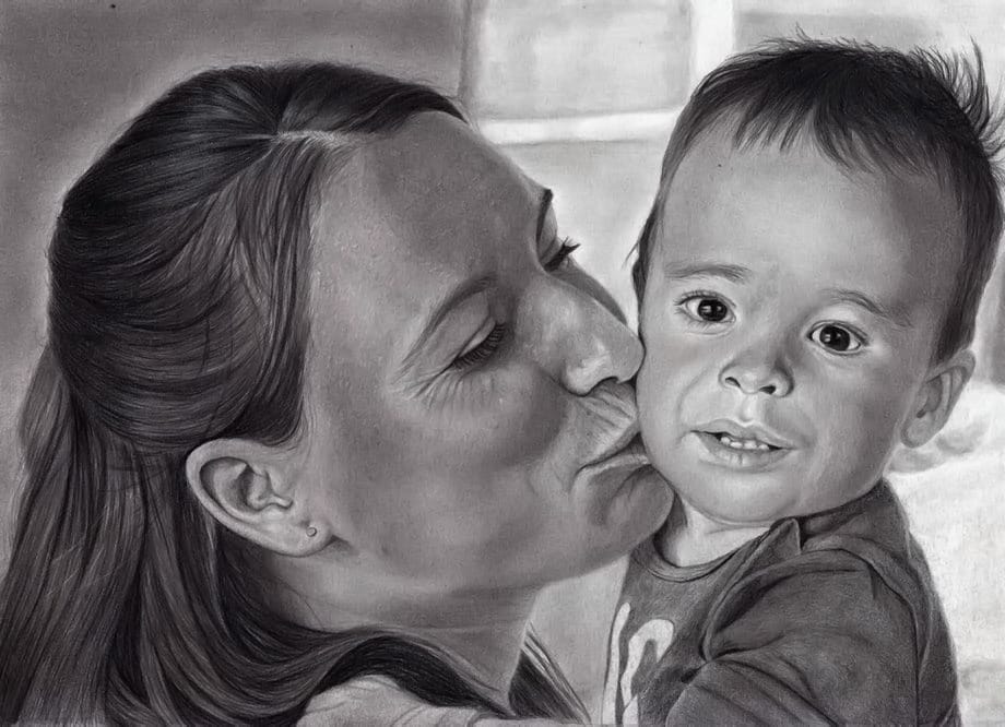 Desenho realista feito à mão — Desenho de Fátima Sequeira (Curso Virtual) #dr117 | Desenhos Realistas