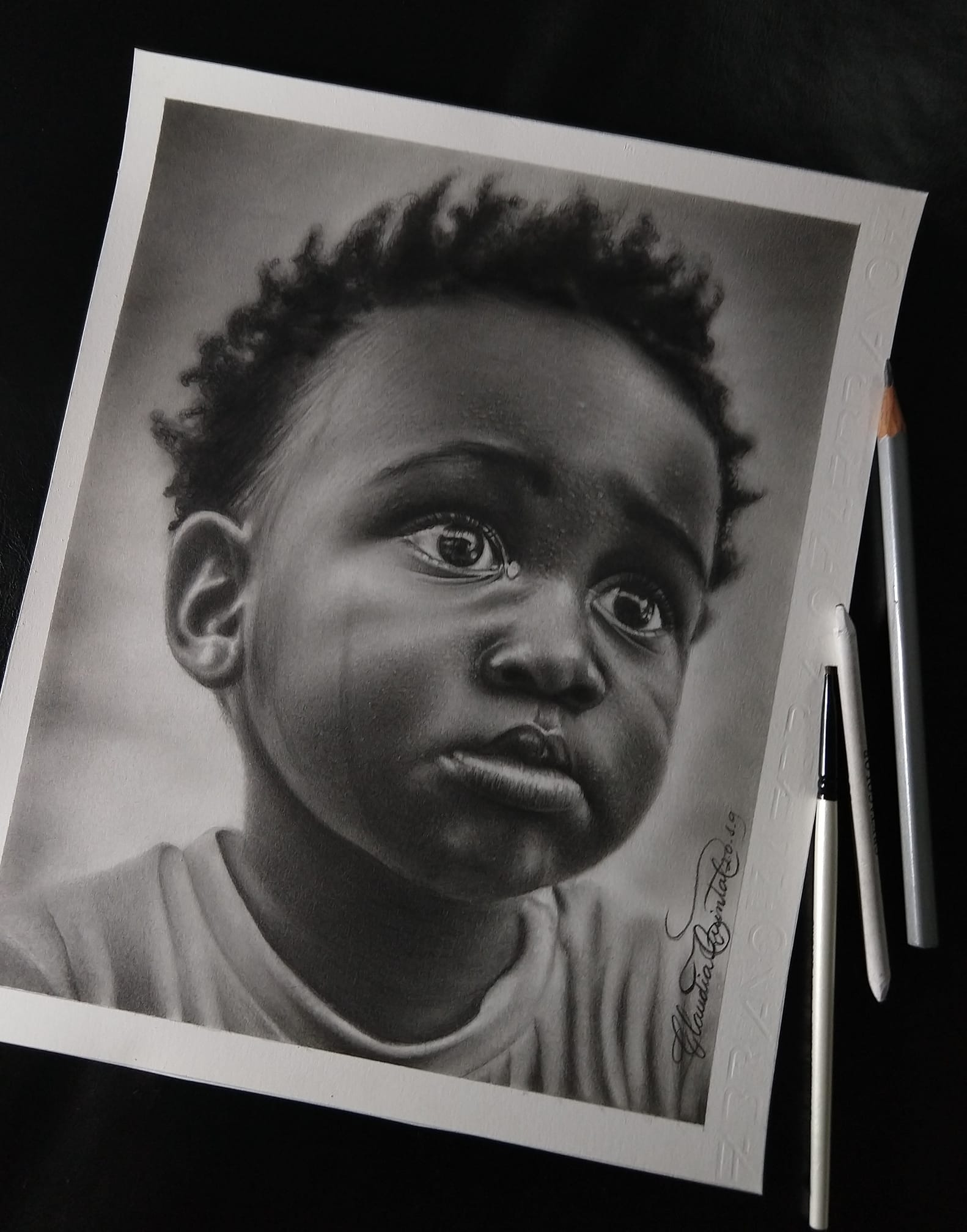 Desenho realista feito à mão — Claudia Quintal @claudia.quintal.ferreira #dr221 | Desenhos Realistas