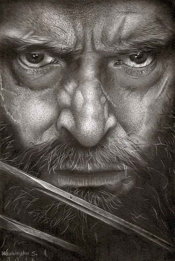 Desenho realista feito à mão — Desenho de Washington Santana (Curso Virtual) #dr23 | Desenhos Realistas