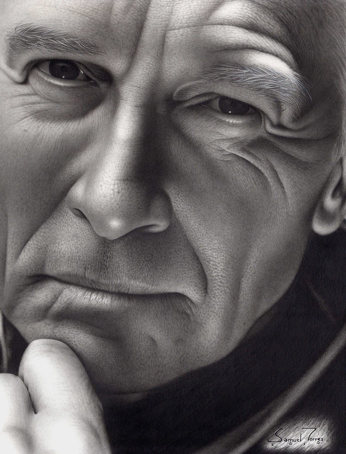 Desenho realista feito à mão — Desenho de Samuel Torres #dr279 | Desenhos Realistas