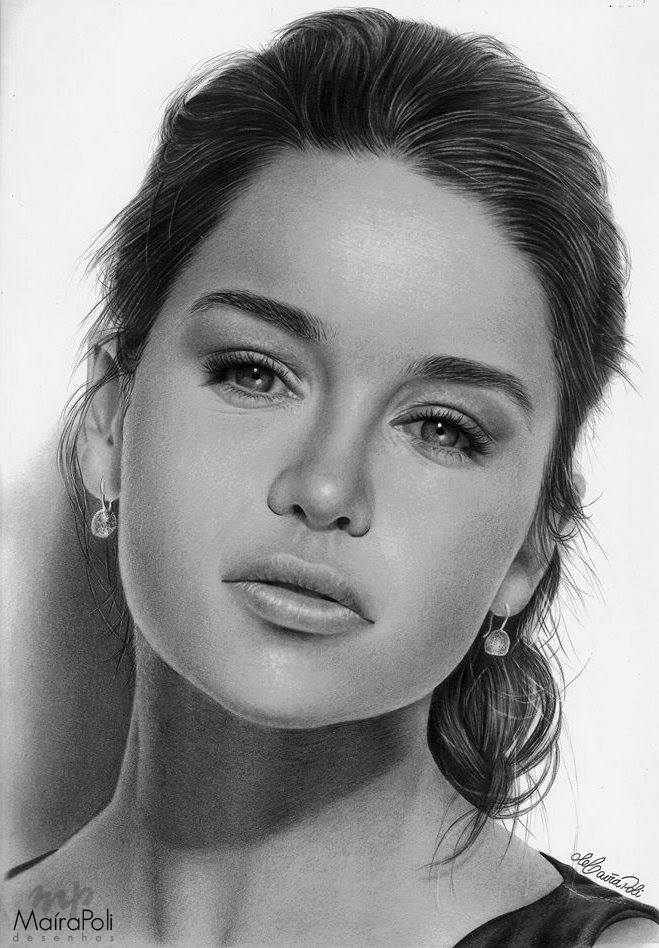 Desenho realista feito à mão — Desenho de Maíra Poli #dr283 | Desenhos Realistas