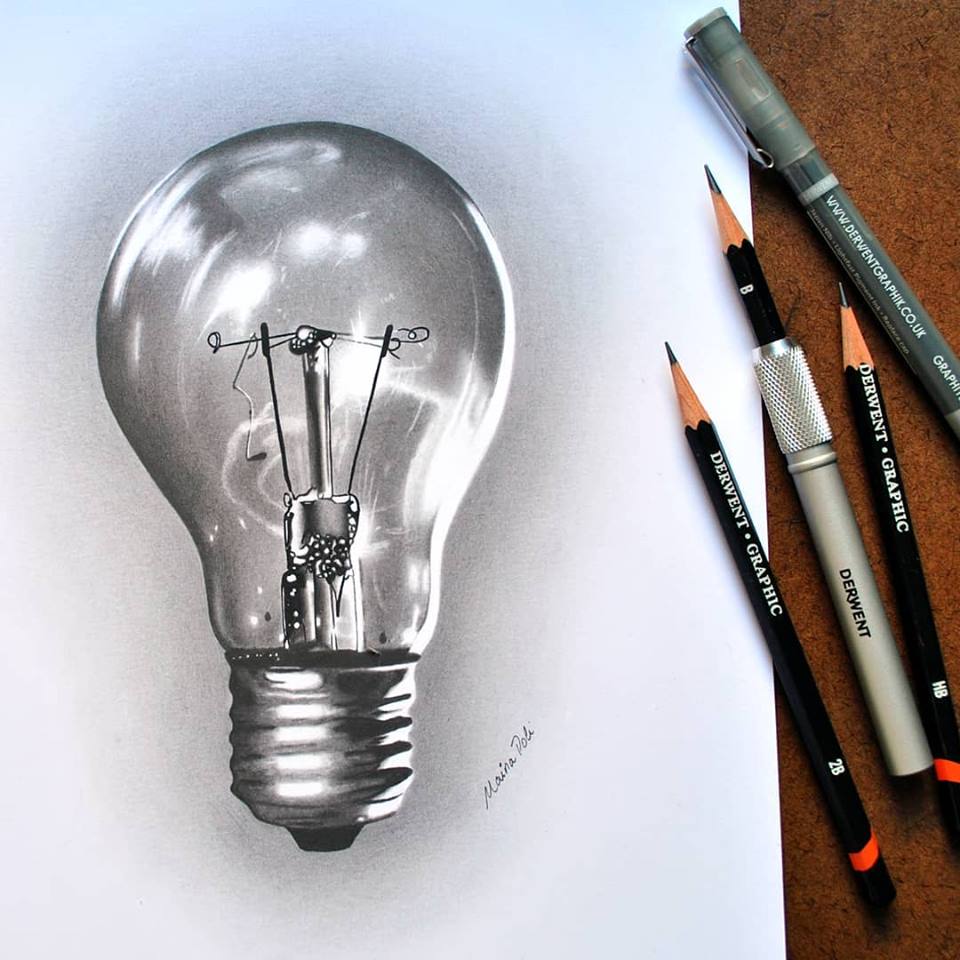 Desenho realista feito à mão — Maíra Poli 2018 #dr353 | Desenhos Realistas