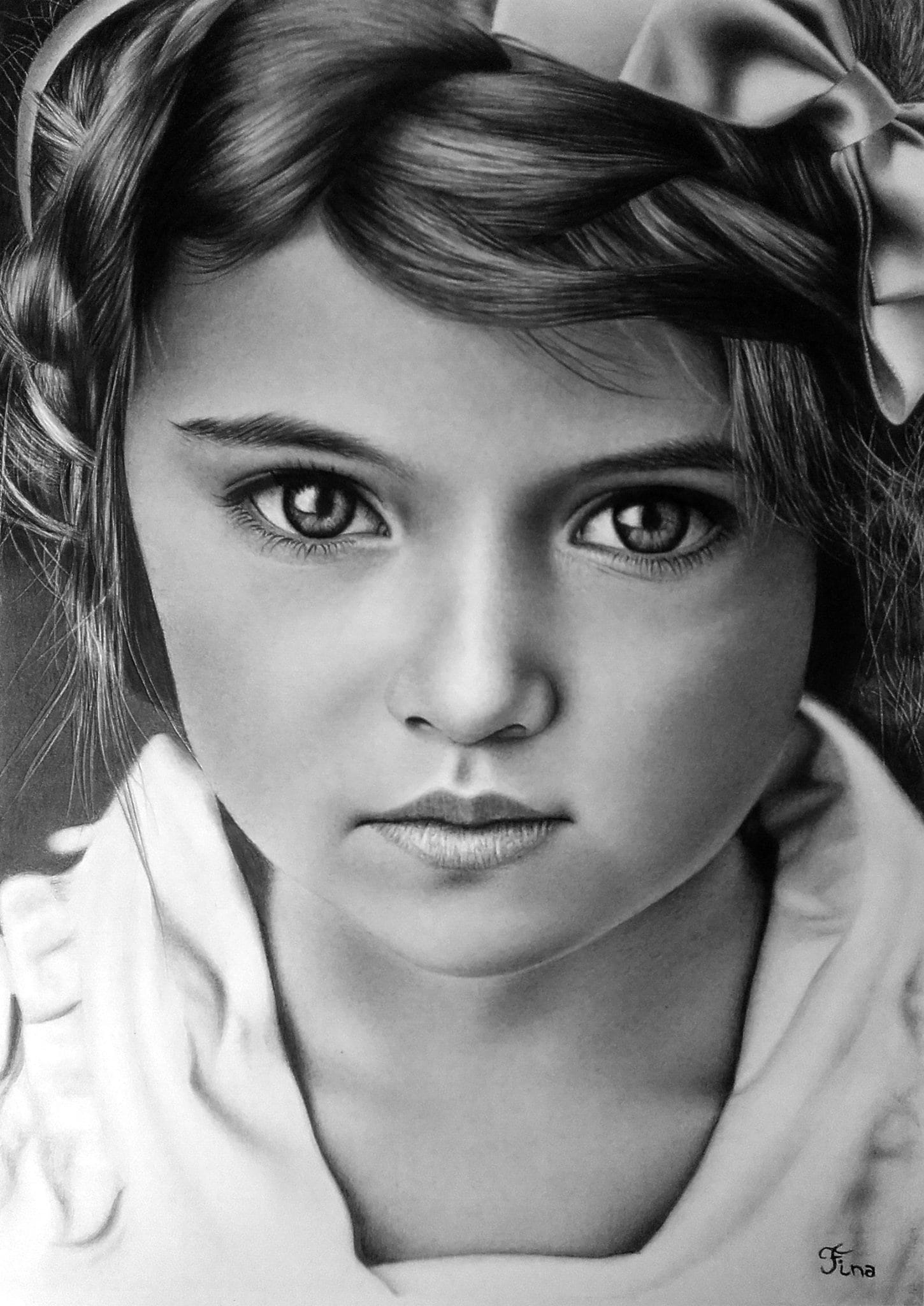 Desenho realista feito à mão — Desenho de Fina Abellán Martínez (Curso Virtual) #dr42 | Desenhos Realistas
