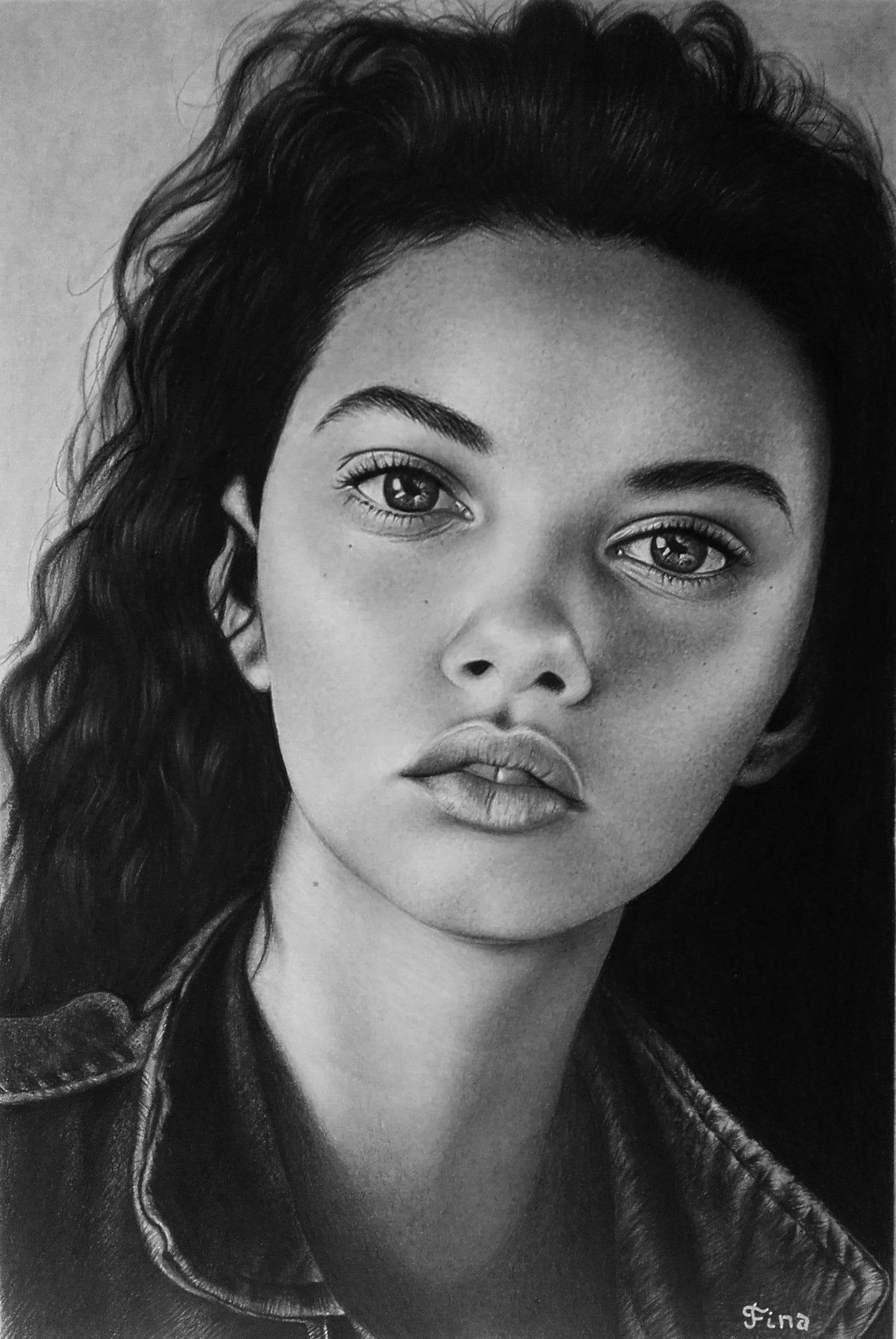 Desenho realista feito à mão — Fina Abellán Martínez - Curso Virtual #dr428 | Desenhos Realistas