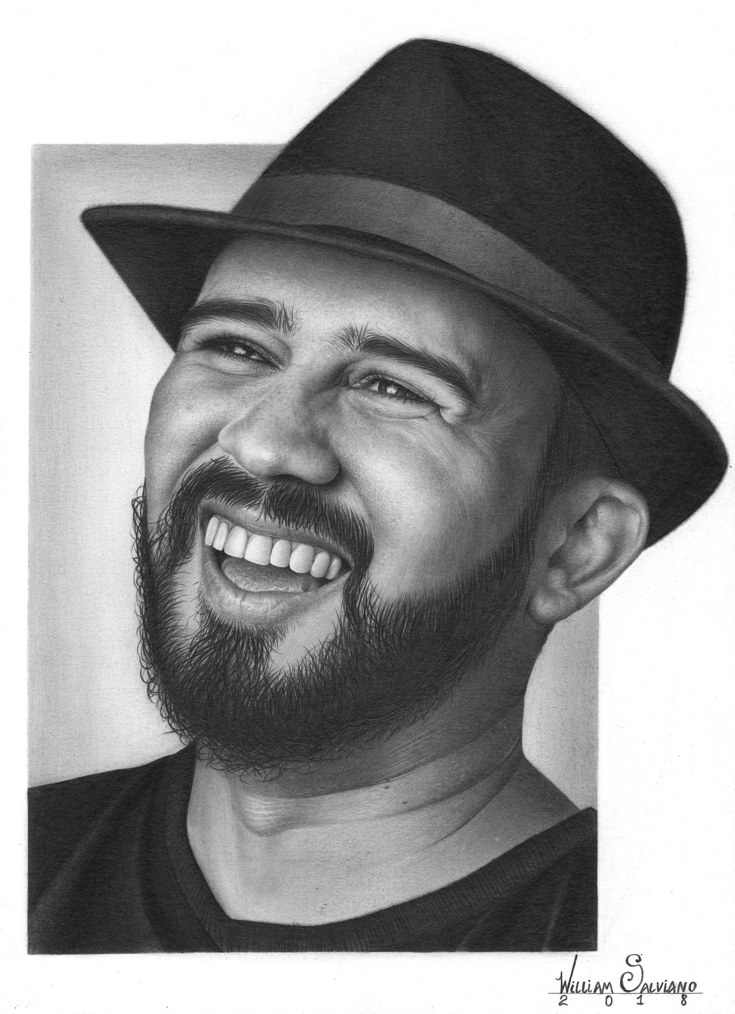 Desenho realista feito à mão — William Salviano_ #dr485 | Desenhos Realistas