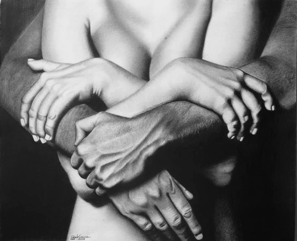 Desenho realista feito à mão — Gisele Gama #dr499 | Desenhos Realistas