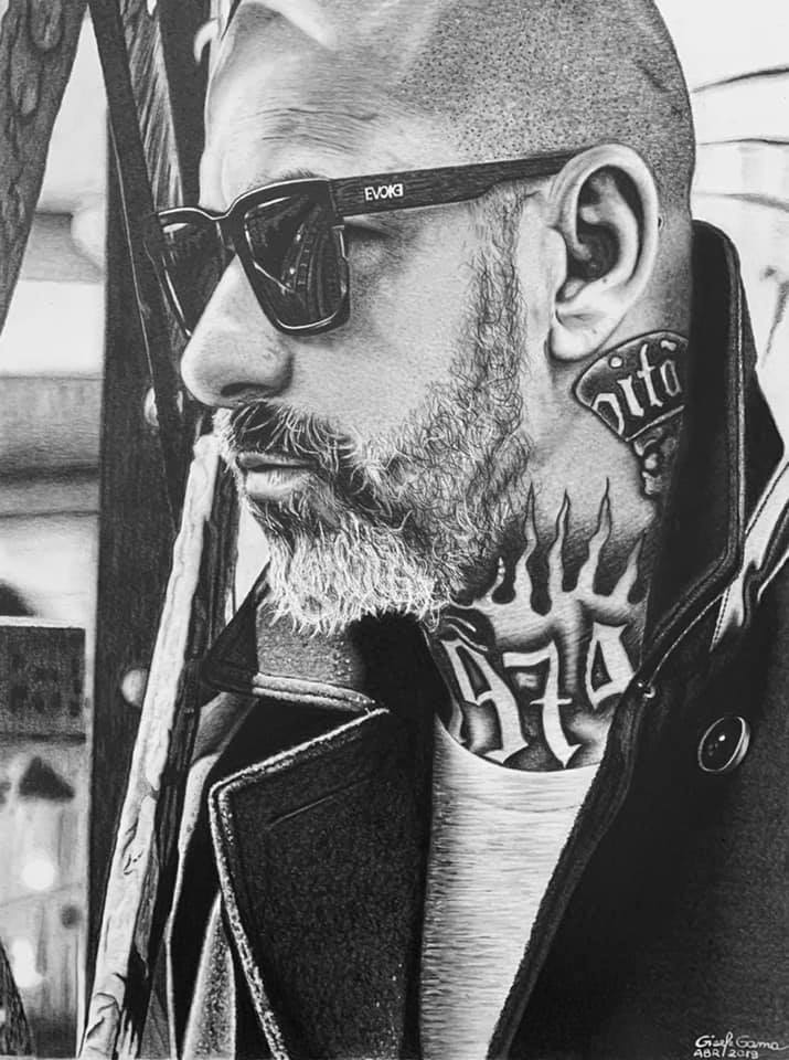 Desenho realista feito à mão — Gisele Gama_ #dr512 | Desenhos Realistas