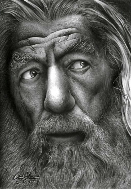 Desenho realista feito à mão — Desenho de Caio Sergio (Curso Virtual) #dr64 | Desenhos Realistas