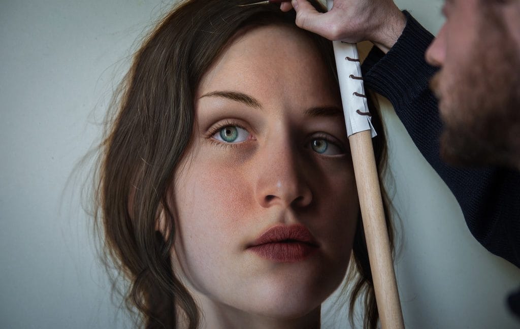 Pintura hiper-realista de Marco Grassi com detalhamento superior ao da fotografia