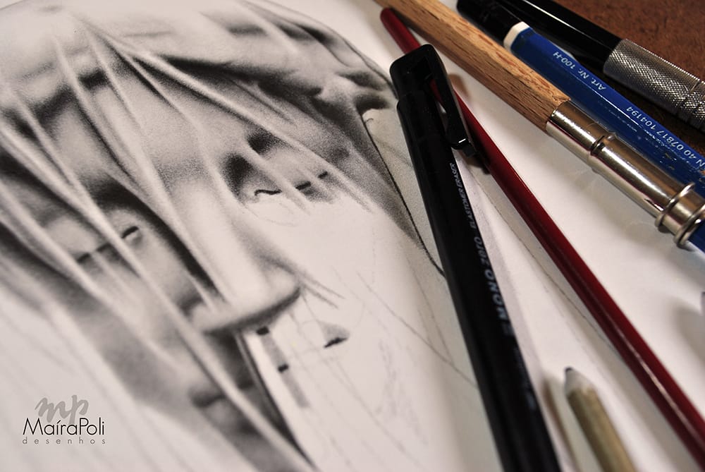 Contraste no desenho realista