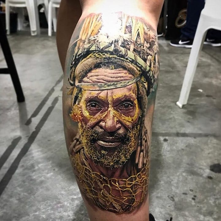 Tuzinho - tatuador realista brasileiro
