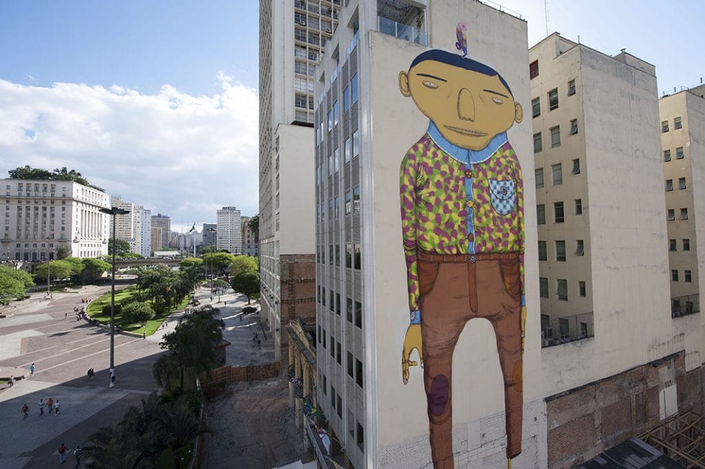 Os Gêmeos: grafite artístico com realismo