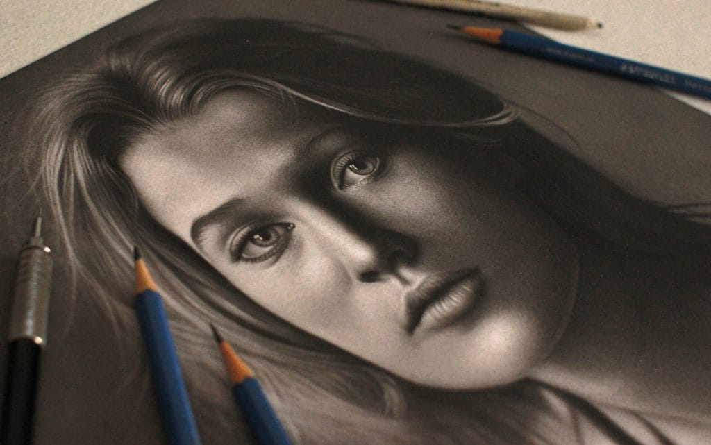A arte do desenho realista