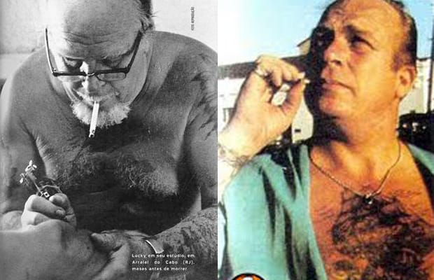 Lucky Gegerson, primeiro tatuador profissional do Brasil