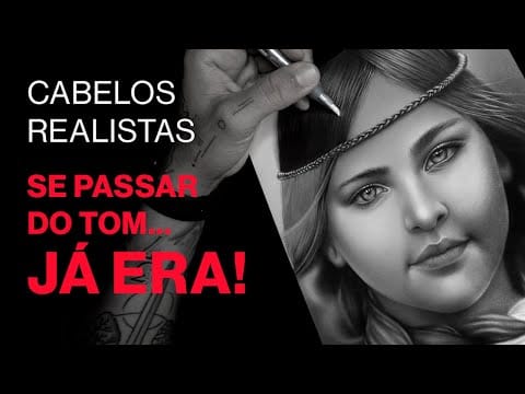 como fazer cabelo realista